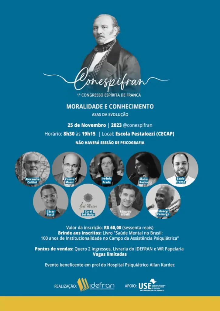 Cartaz oficial – 1ª CONESPIFRAN – 2023