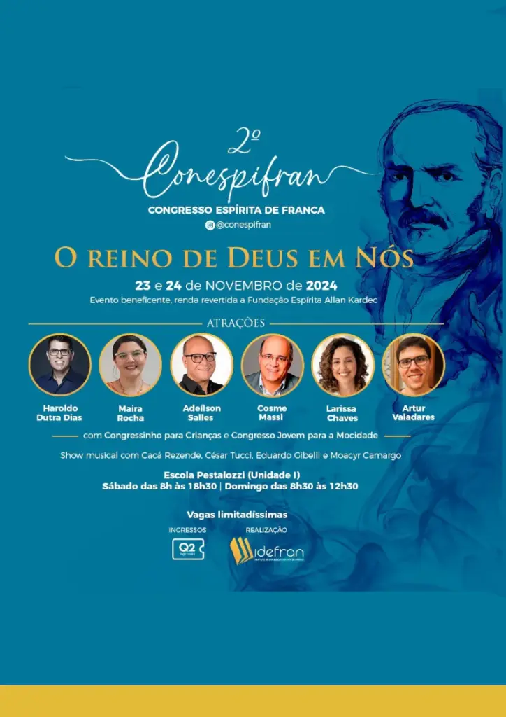 Cartaz oficial – 2º CONESPIFRAN – 2024